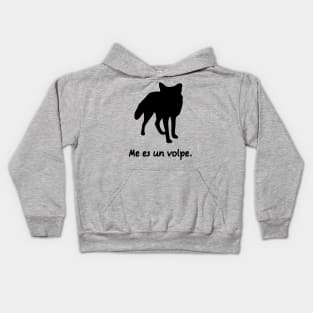 I'm A Fox (Lingua Franca Nova) Kids Hoodie